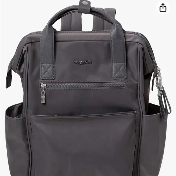 Baggallini Charcoal Backpack - threedaughtersproperties.com display picture 1